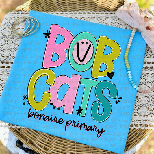 Bonaire Primary Bobcats Doodle