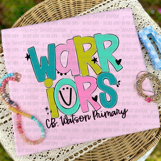 C. B. Watson Primary Warriors Doodle