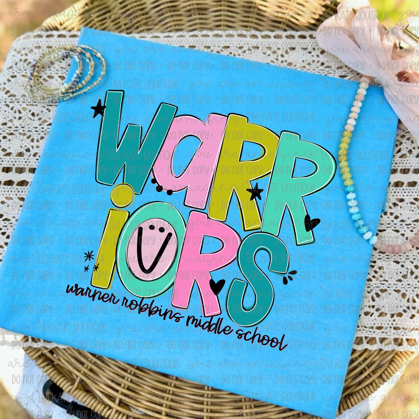 Warriors Warner Robins Middle School Doodle