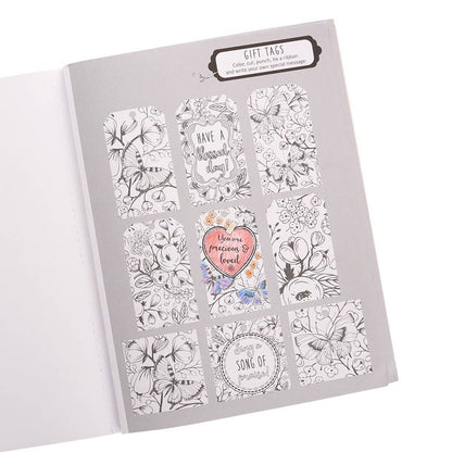 The Psalms in Color Coloring Book