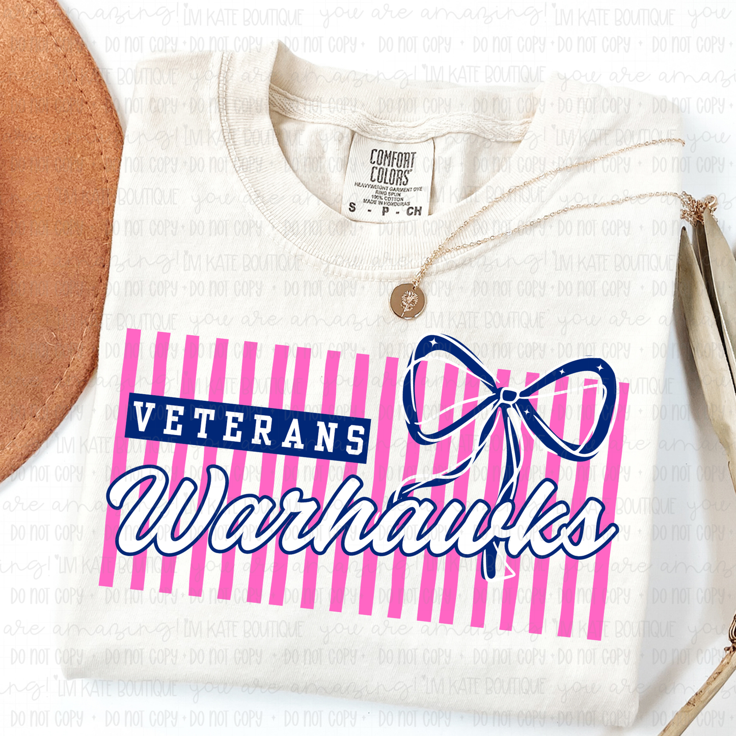 Veterans Warhawks Stripes Coquette