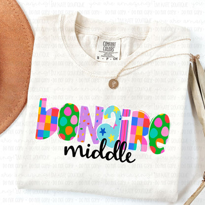 Bonaire Middle Colorful