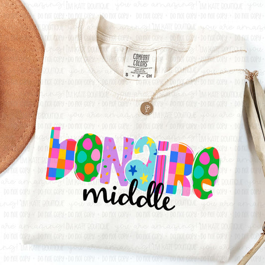 Bonaire Middle Colorful