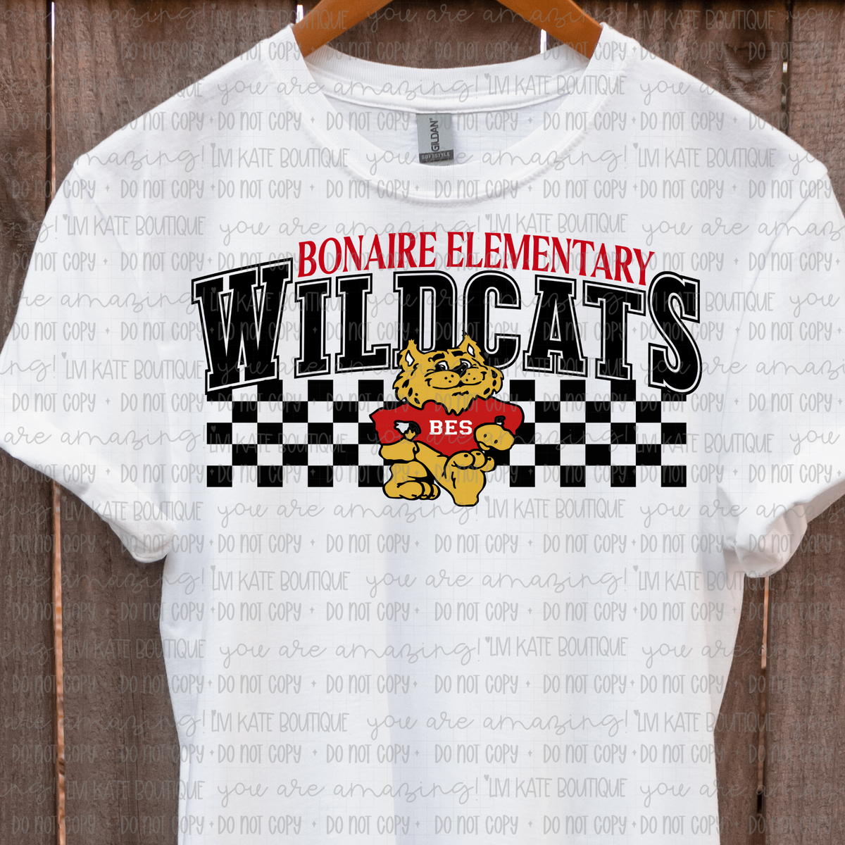 Bonaire Elementary Wildcats Checker