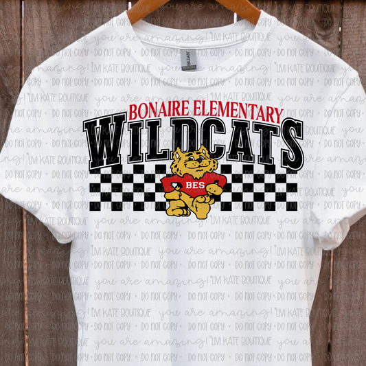 Bonaire Elementary Wildcats Checker