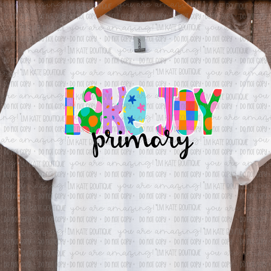 Lake Joy Primary Colorful