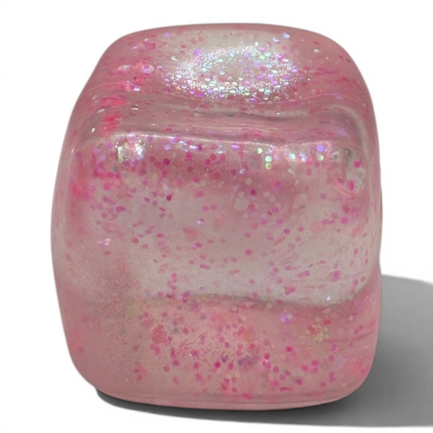 Glitter Stress Ball Cube