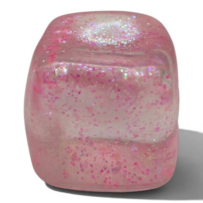 Glitter Stress Ball Cube