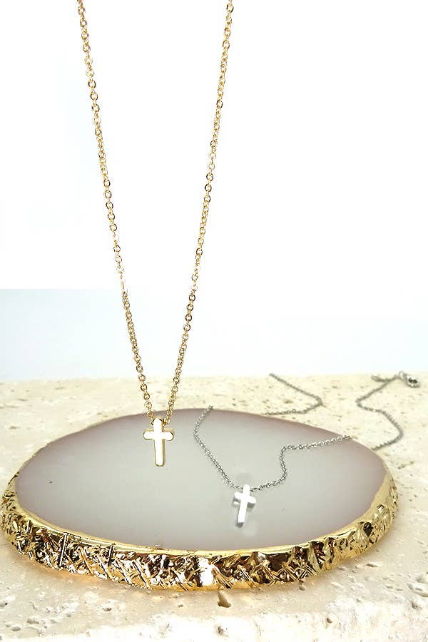 Petite Cross Necklace✨