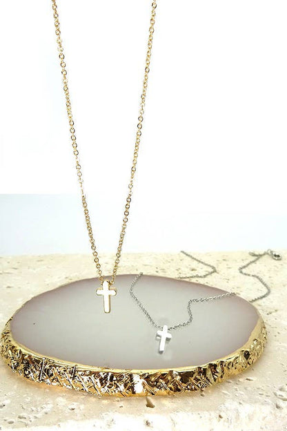 Petite Cross Necklace✨