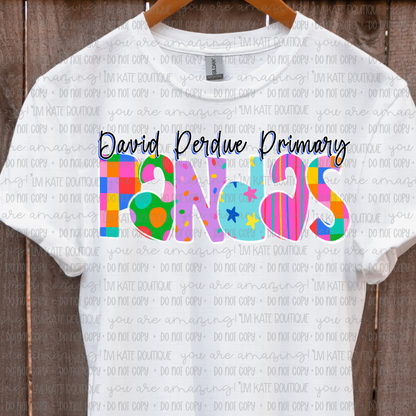 David Perdue Primary Pandas Colorful
