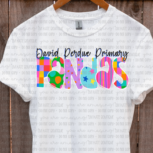 David Perdue Primary Pandas Colorful