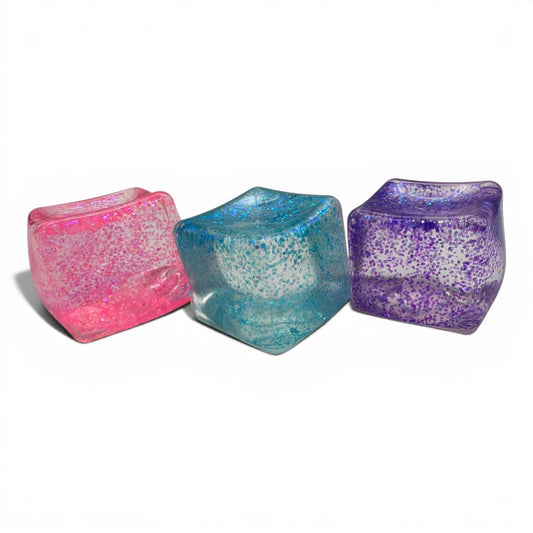 Glitter Ice Cube Squeezy
