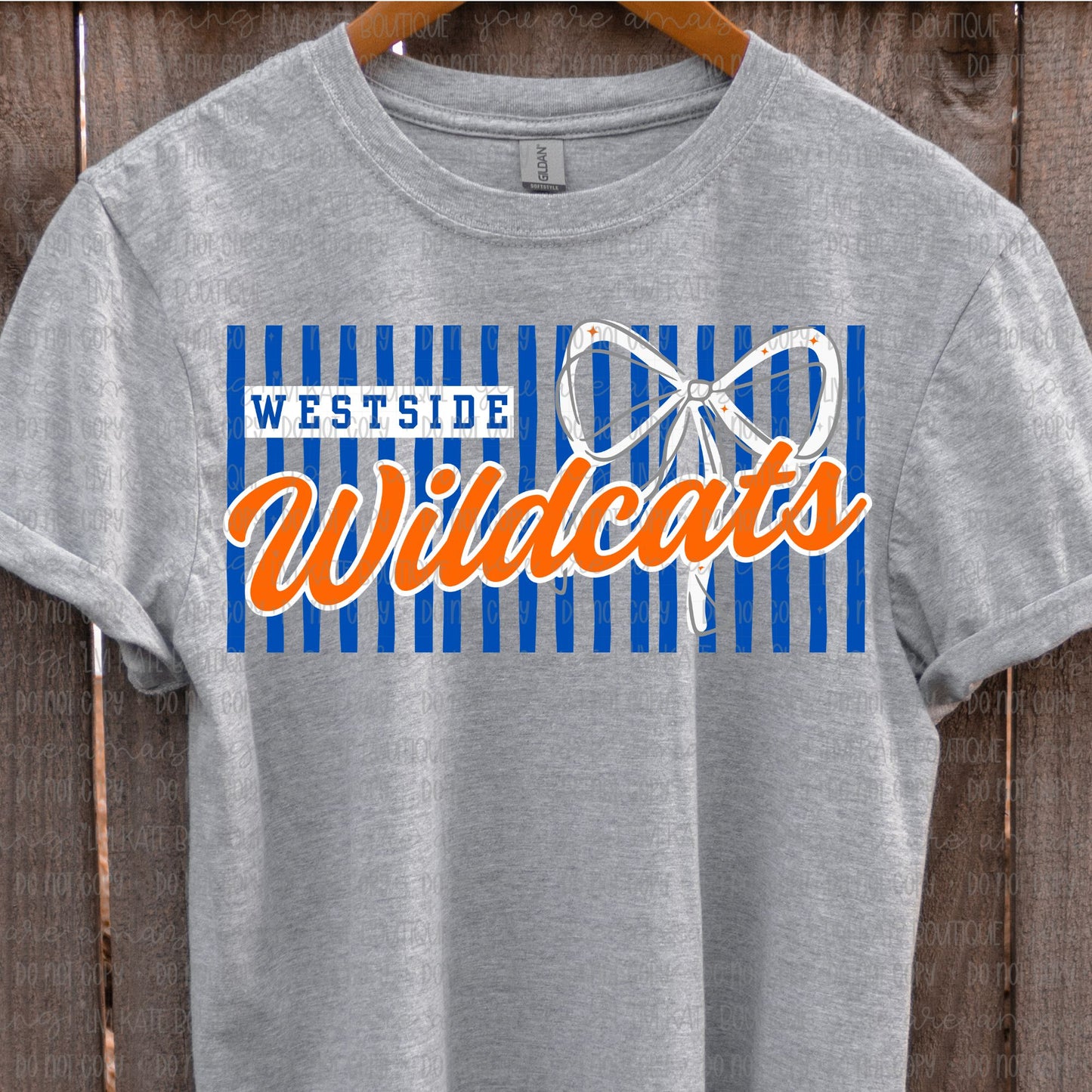 Westside Wildcats Stripe Coquette