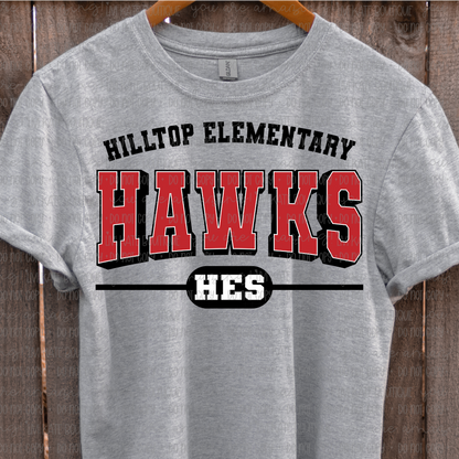 Hilltop Elementary Hawks Varsity