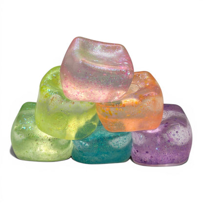 Glitter Ice Cube Squeezy