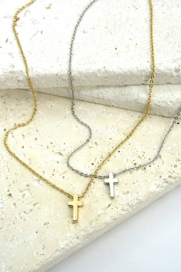 Petite Cross Necklace✨