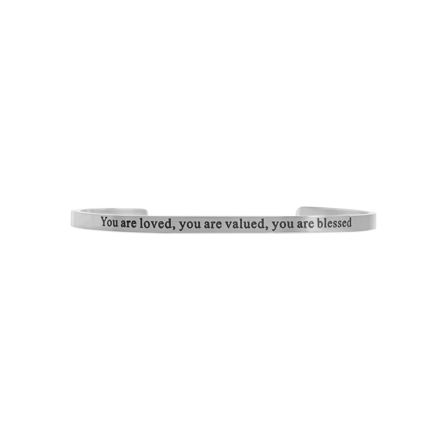 You Are Loved Cuff Bracelet ✨