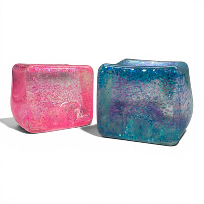 Glitter Ice Cube Squeezy