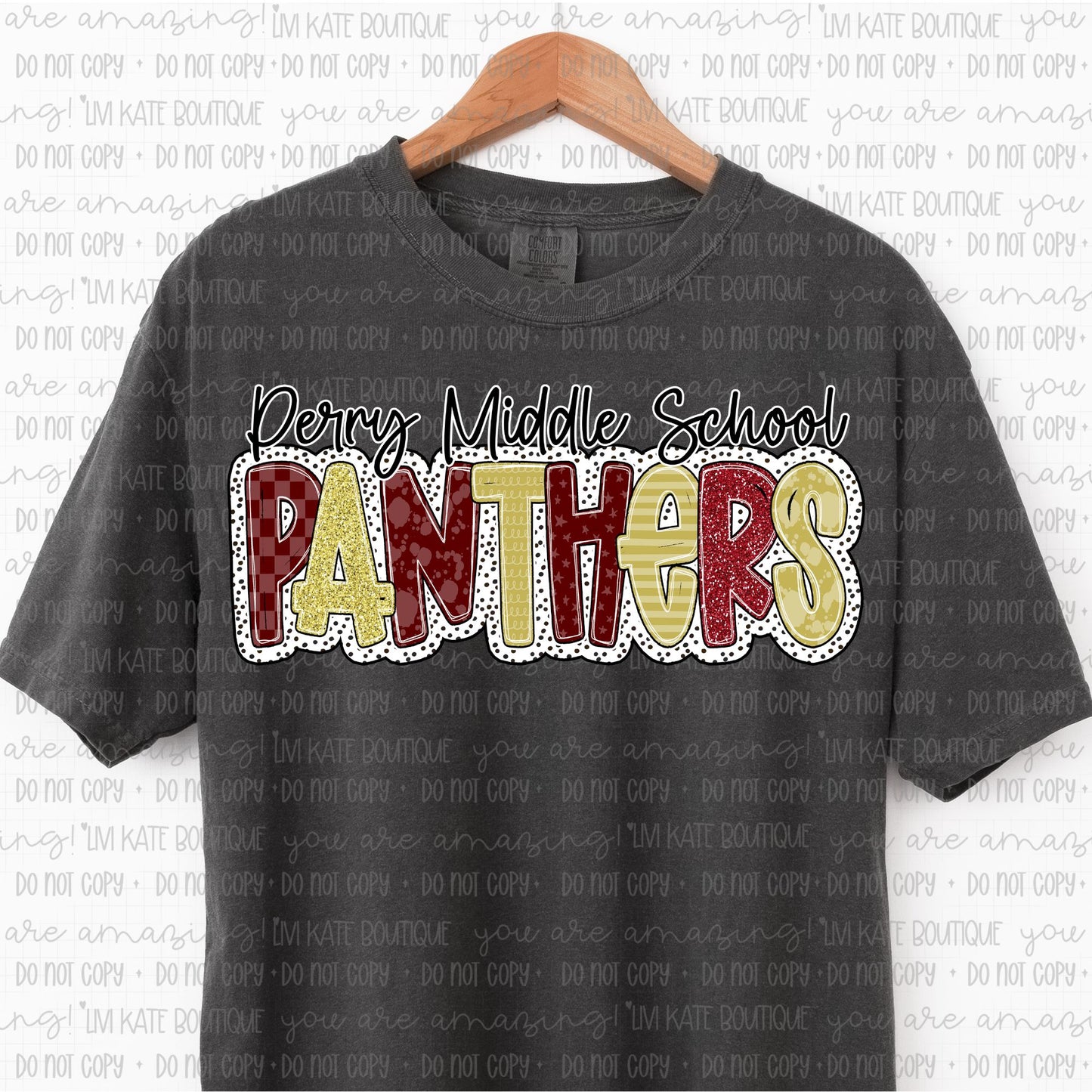 Perry Middle School Panthers Dots