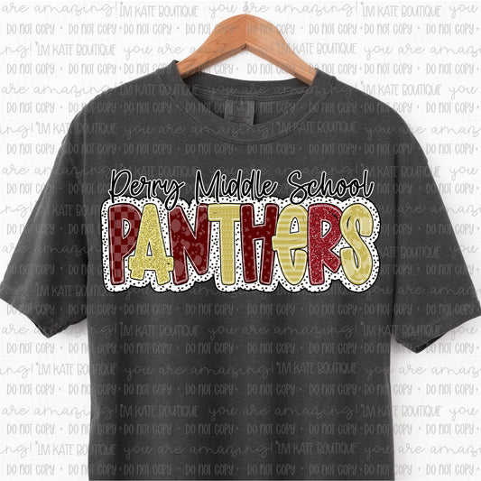 Perry Middle School Panthers Dots