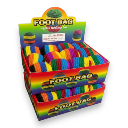 Rainbow Hacky Sack Footbag
