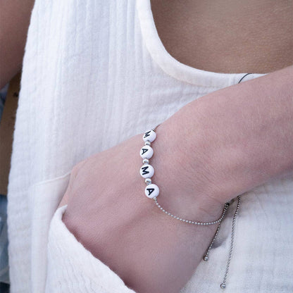 MAMA Beaded Charm Bracelet ✨