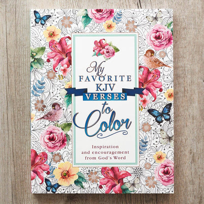 My Favorite KJV Verses to Color Coloring Book