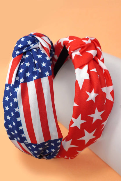 Patriotic USA Knot Headbands✨
