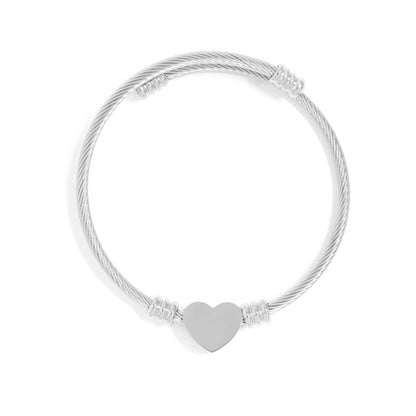 Heart Cuff Bracelet ✨