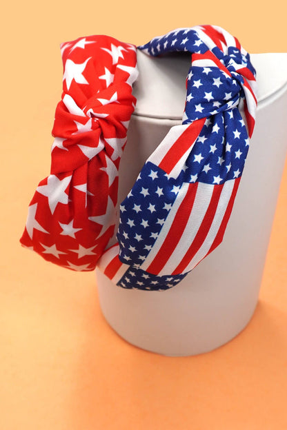 Patriotic USA Knot Headbands✨