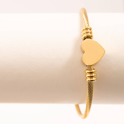 Heart Cuff Bracelet ✨