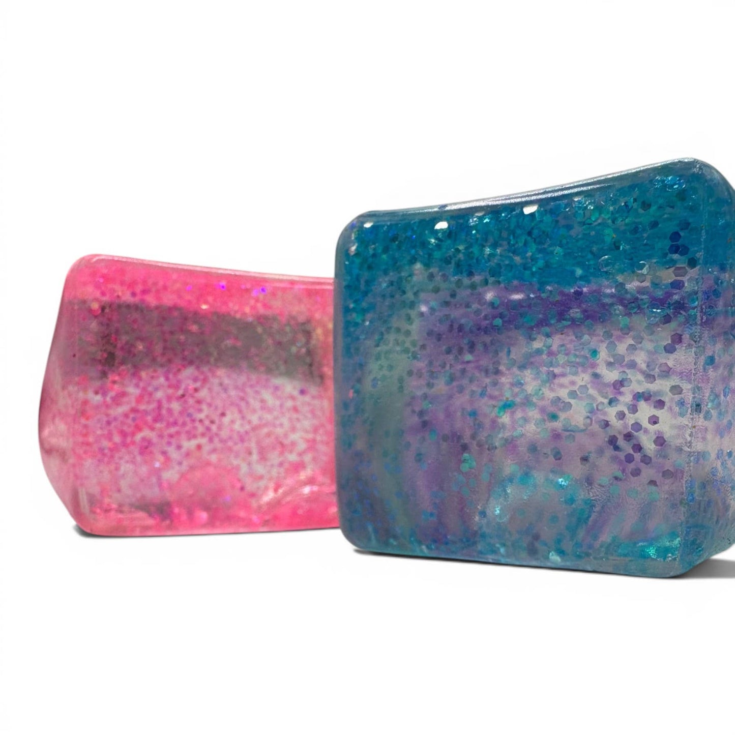 Glitter Ice Cube Squeezy