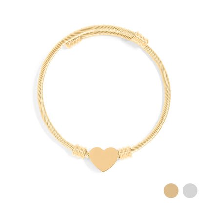 Heart Cuff Bracelet ✨