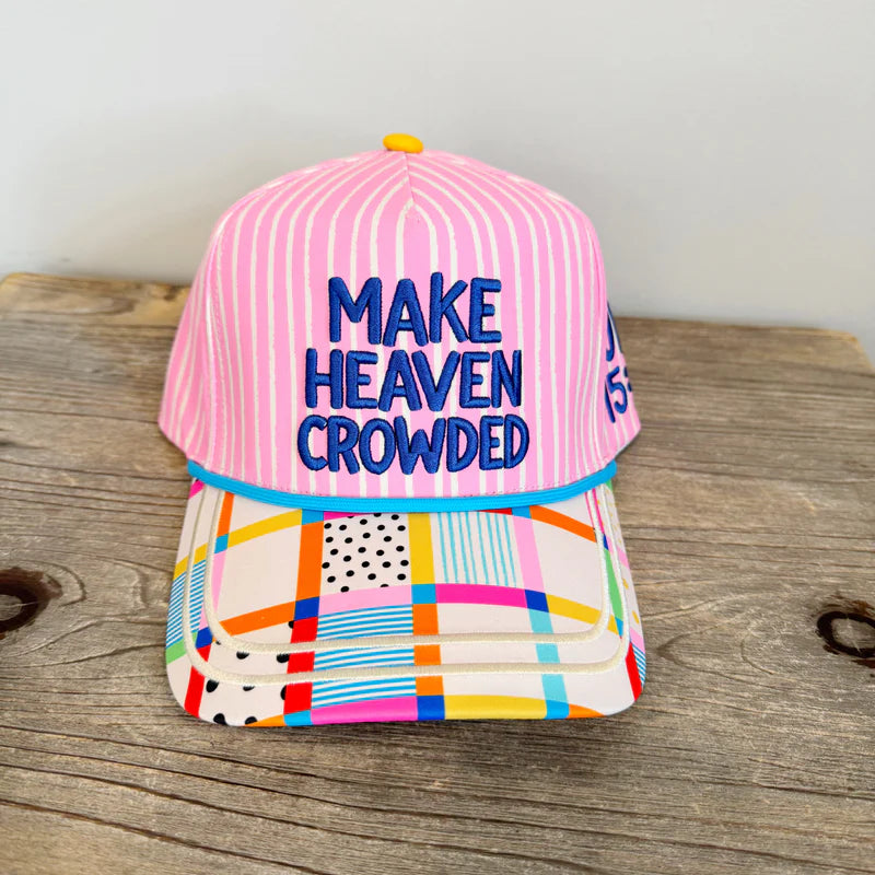 Make Heaven Crowded Striped Hat✨