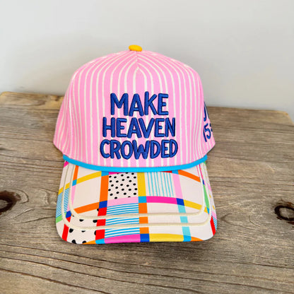 Make Heaven Crowded Striped Hat✨