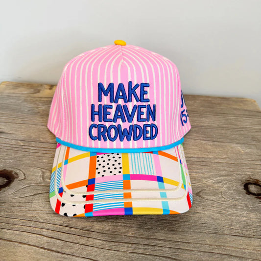 Make Heaven Crowded Striped Hat✨