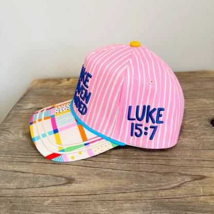 Make Heaven Crowded Striped Hat✨