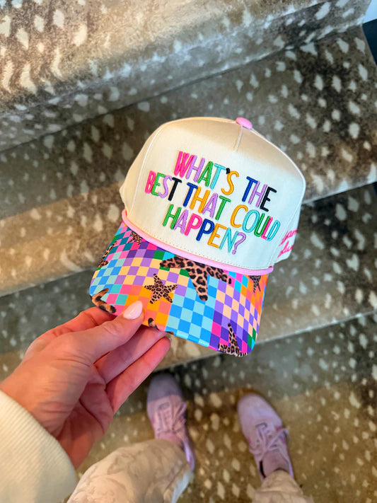 What's The Best That Could Happen Statement Hat✨