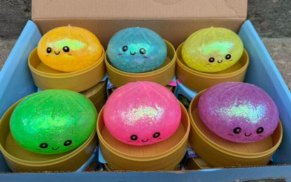 Glow in the Dark Glitter Dumpling
