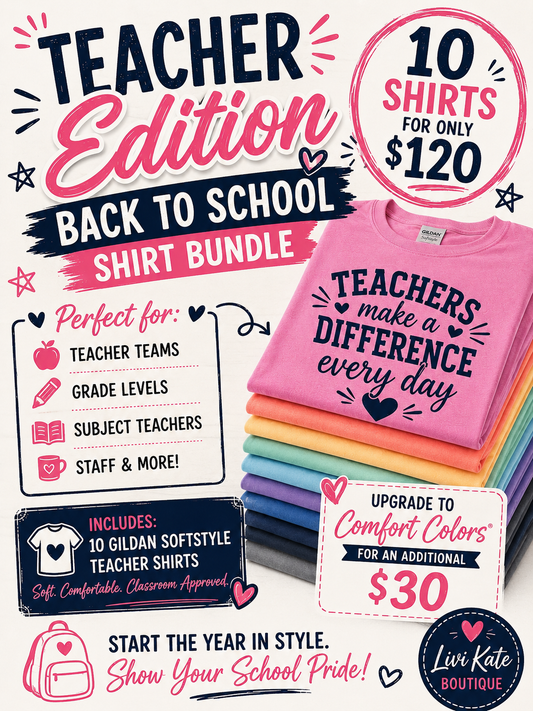 Back to School Bundle Teacher Edition
