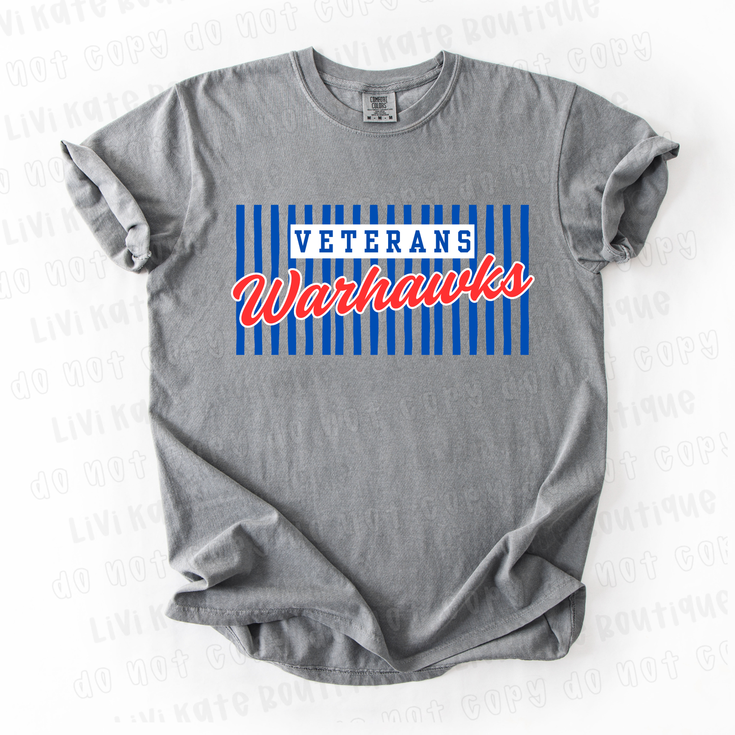 Veterans Warhawks Coquette Stripes