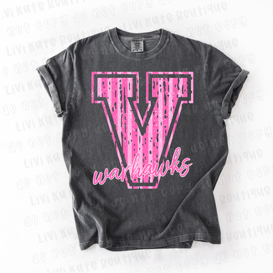Veterans Warhawks Pink