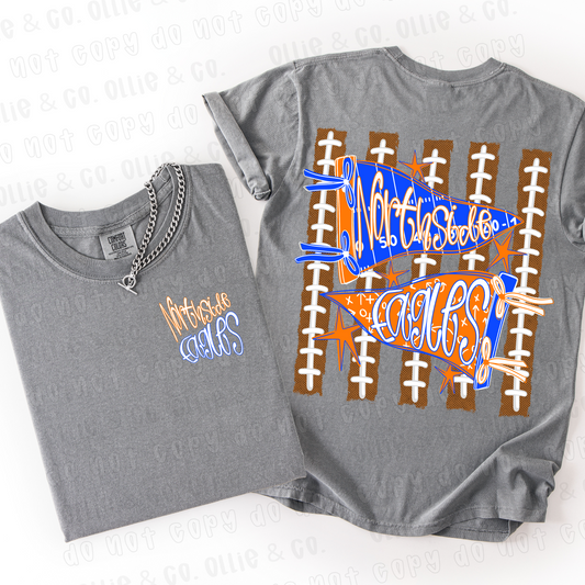 Northside Eagles Football Stripe
