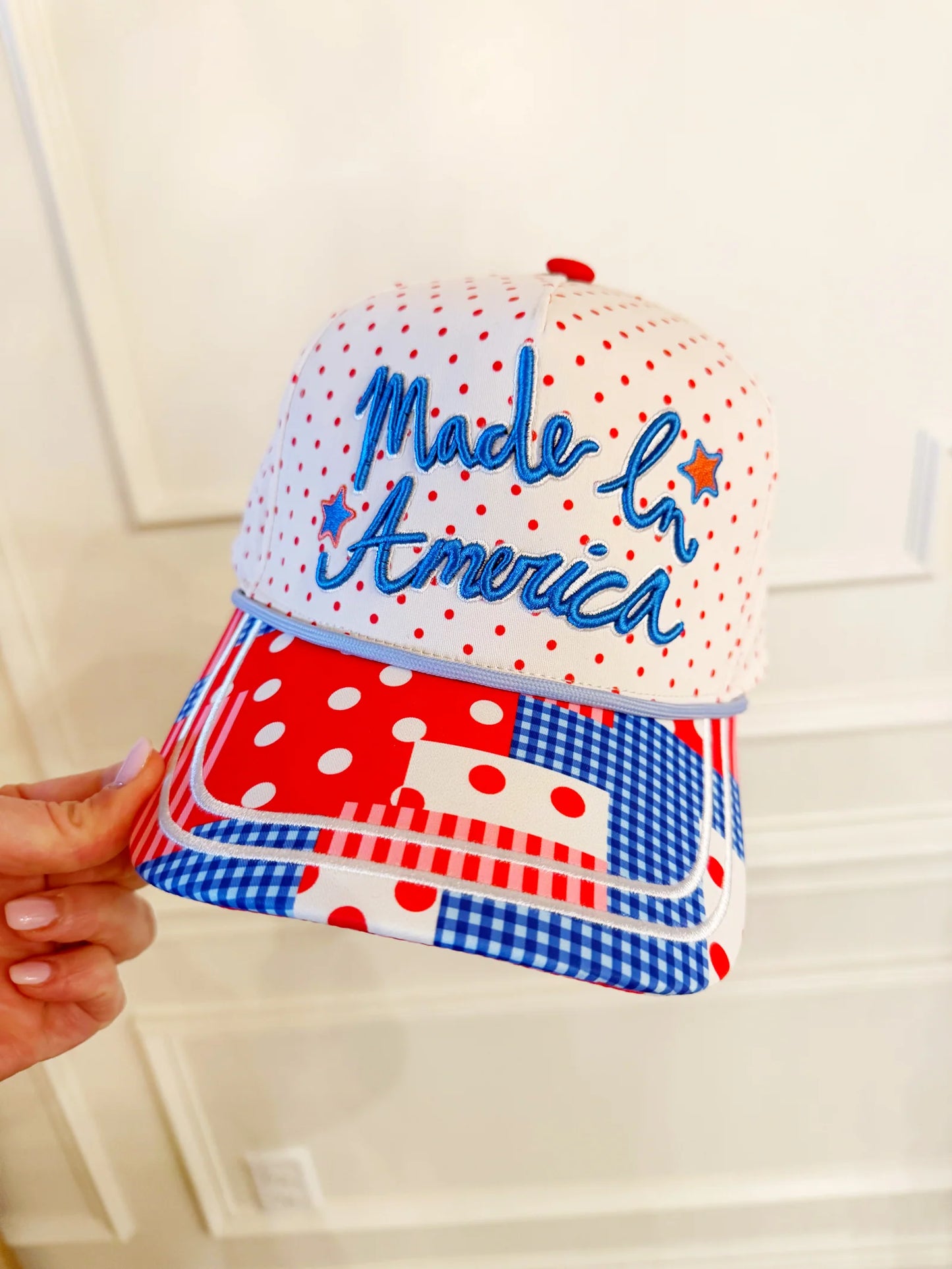 Made In America Patchwork Hat✨