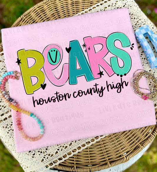 Houston County Bears Doodle