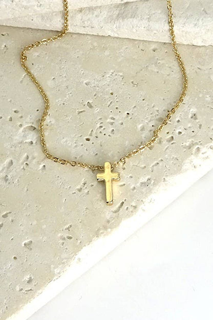 Petite Cross Necklace✨