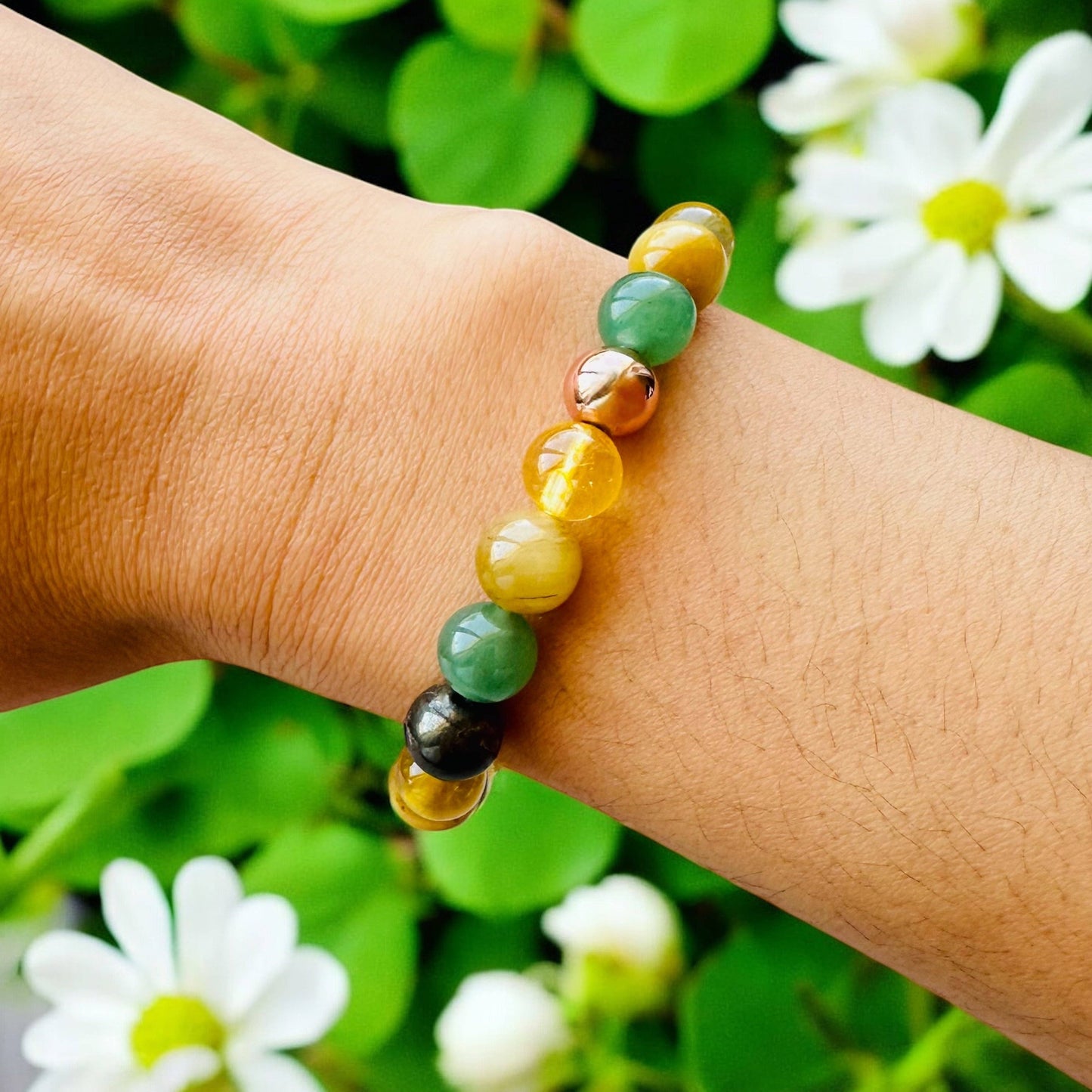 Attract Abundance Crystal Bracelet