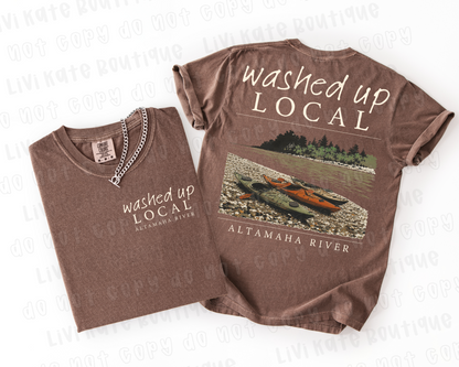 Washed Up Locals - Kayak