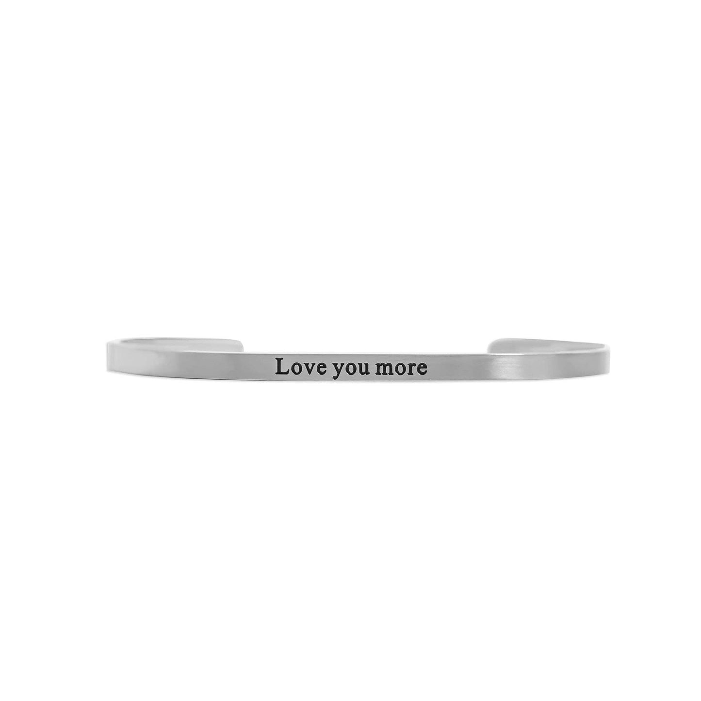 Love You More Cuff Bracelet ✨